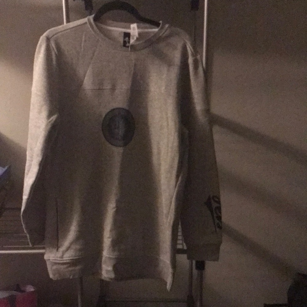 Brand New Jets grey Adidas sweatshirt.